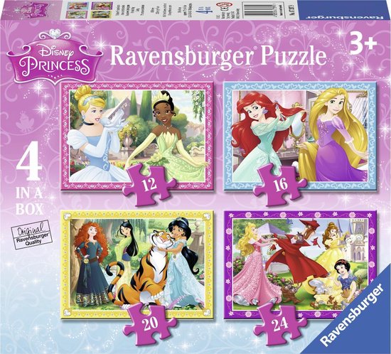 Ravensburger - Princess Puzzle 4in1