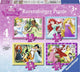 Ravensburger - Princess Puzzle 4in1