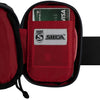 Silca zadeltas mattone saddle bag mattone black red