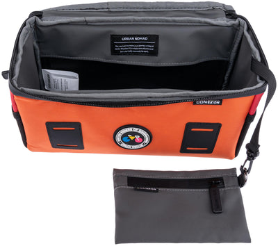Contec lenkertasche urban nomad front 4.2 ct handlebar bag urban nomad front 4.2 orange pi