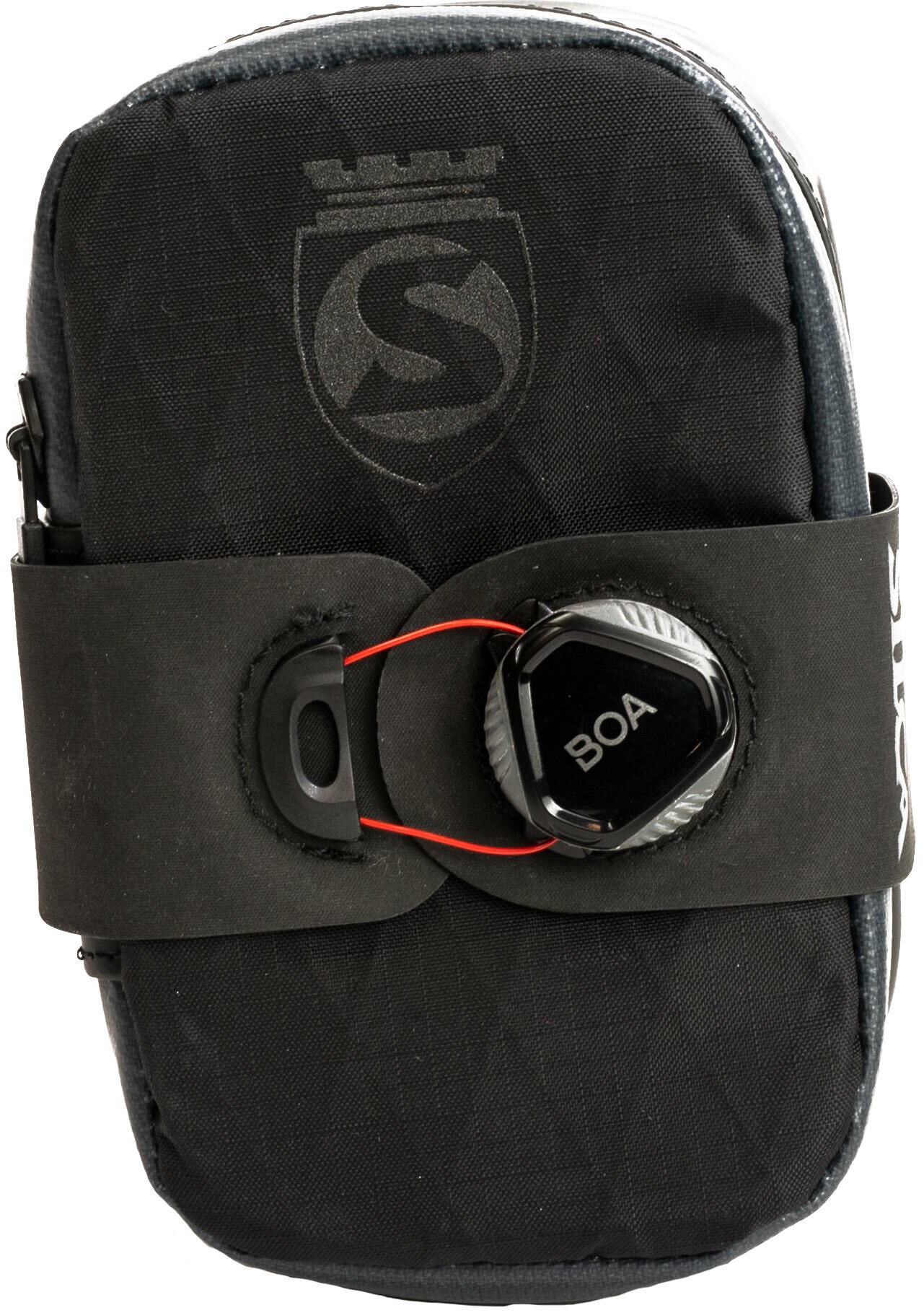 Silca Saddle Bag Mattone Grande Black Red