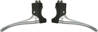 Saccon remhendel, per set aluminium kunststof. zwart zilver