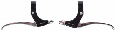 MAGURA Brake Manillar Set RollerBrake de 4 dedos Silver Negro 2 piezas de 2 piezas