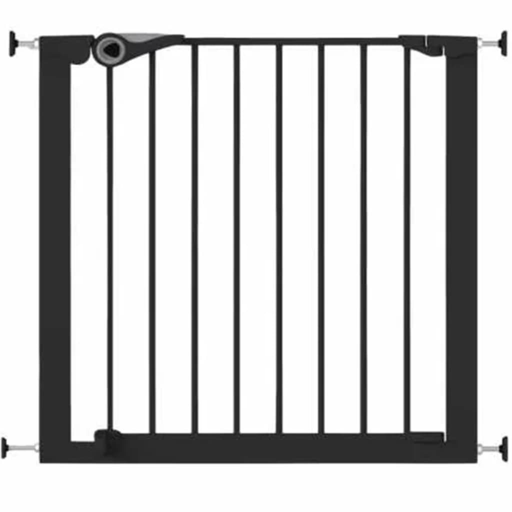 Noma Noma Safety Gate Fácil Ajuste de presión 75-82 CM Metal Negro 94313