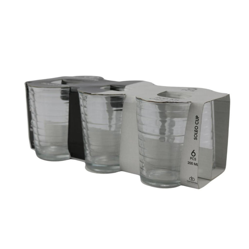 Bicchiere soleo 3 pezzi 200ml | 6 pezzi