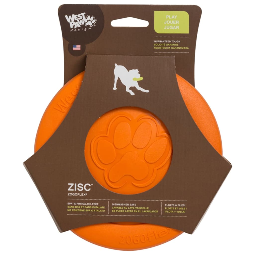 Zogoflex Zogoflex Hondfrisbee ZISC Naranja Tamaño l 1937