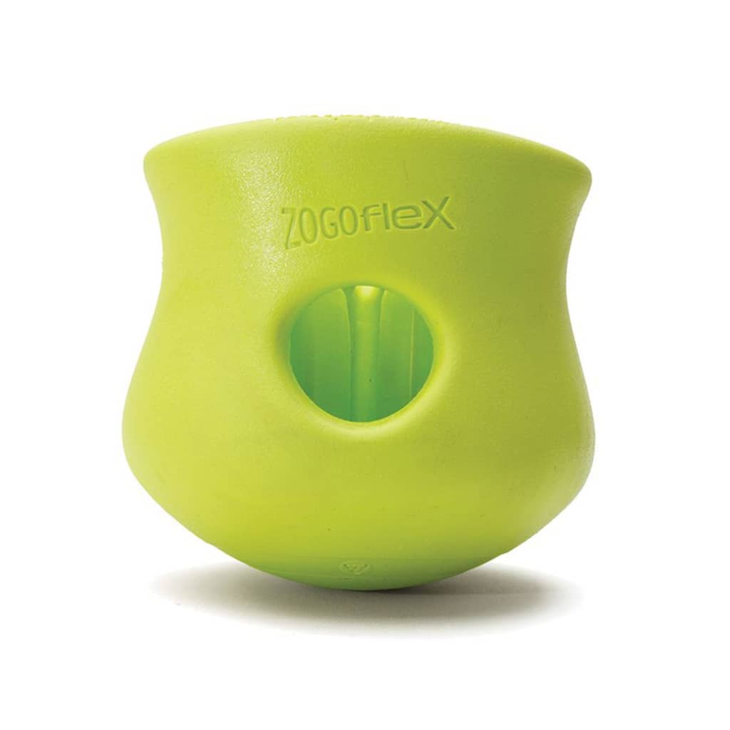 Giocattolo per cani con zampa occidentale con zogoflex toppl s verde mela