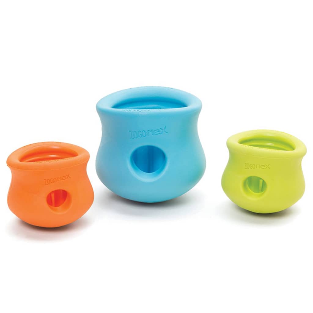 Giocattolo per cani con zampa occidentale con zogoflex toppl s verde mela