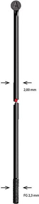 Alpina spaak spoke stainless steel 2x139mm