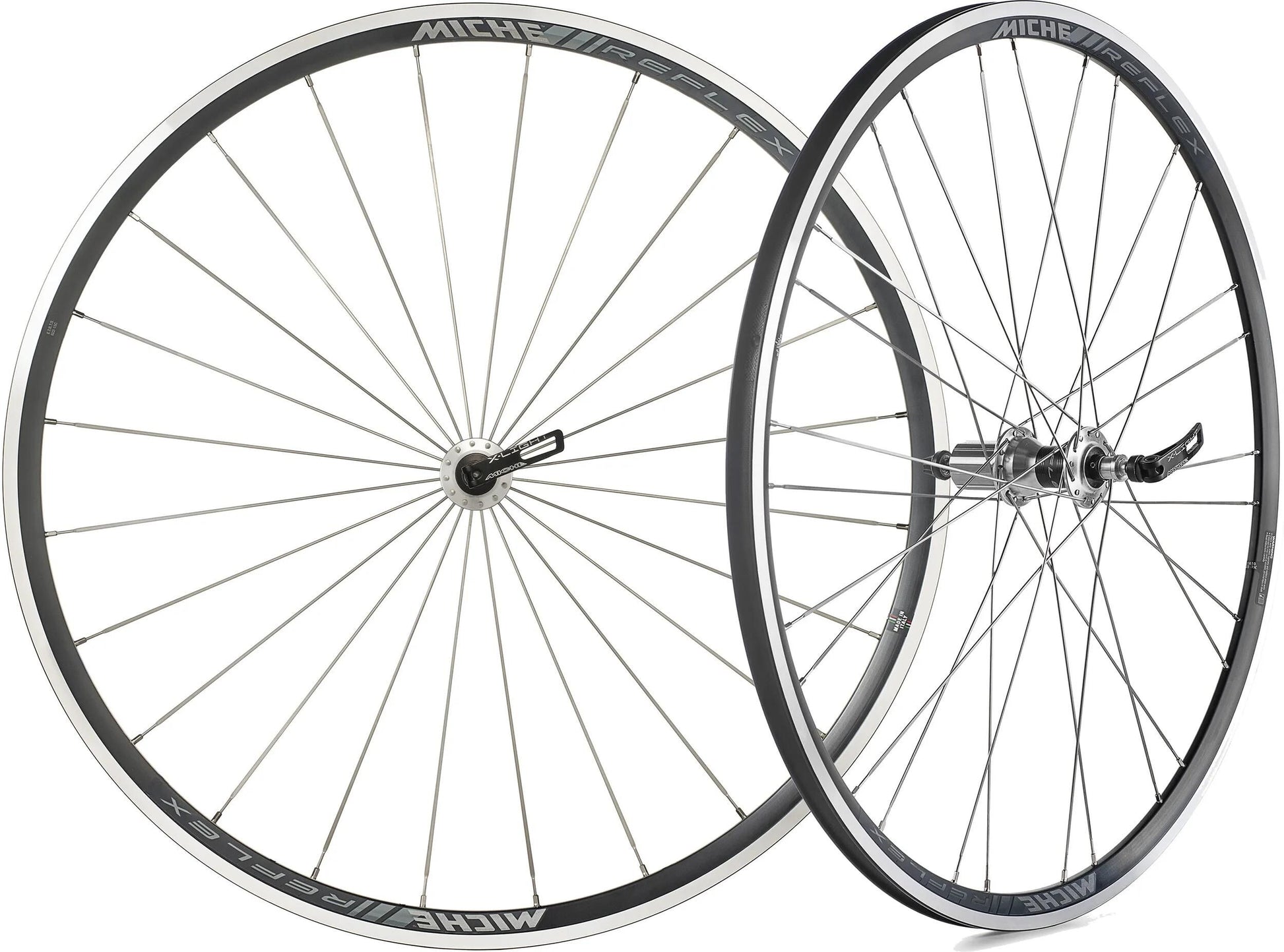 MICHE Wielset Reflex XL Silver Velgrem Clincher Shima Passing