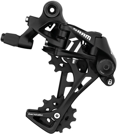 Sram trasero trasero apex 1 acero de 11 sp largo negro