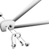 Union DeRailleurpad GH-127 con ajuste de tornillo M8X0.75 +M4X0.7