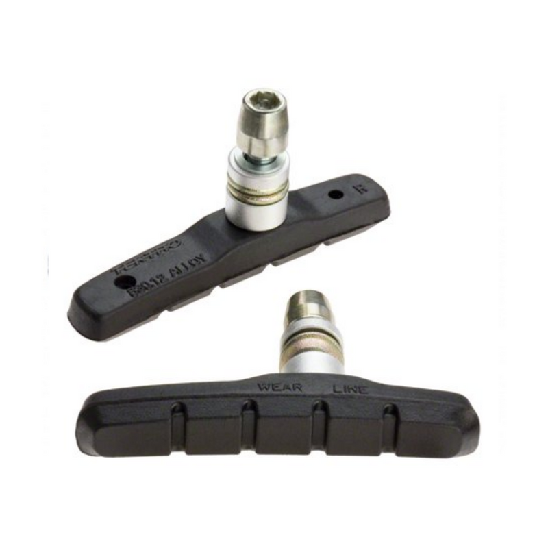 Pastiglie dei freni v-free 72 x 13 mm neri 2 pezzi