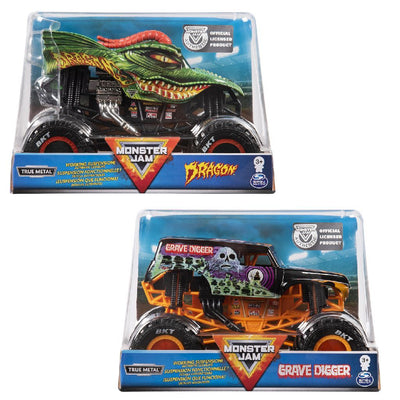 Monster Jam Monster Jam marmellata Cast Monster Truck 1:24 Assorti