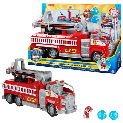 Paw Patrol La Película Transformando El Camión De Bomberos Marshall