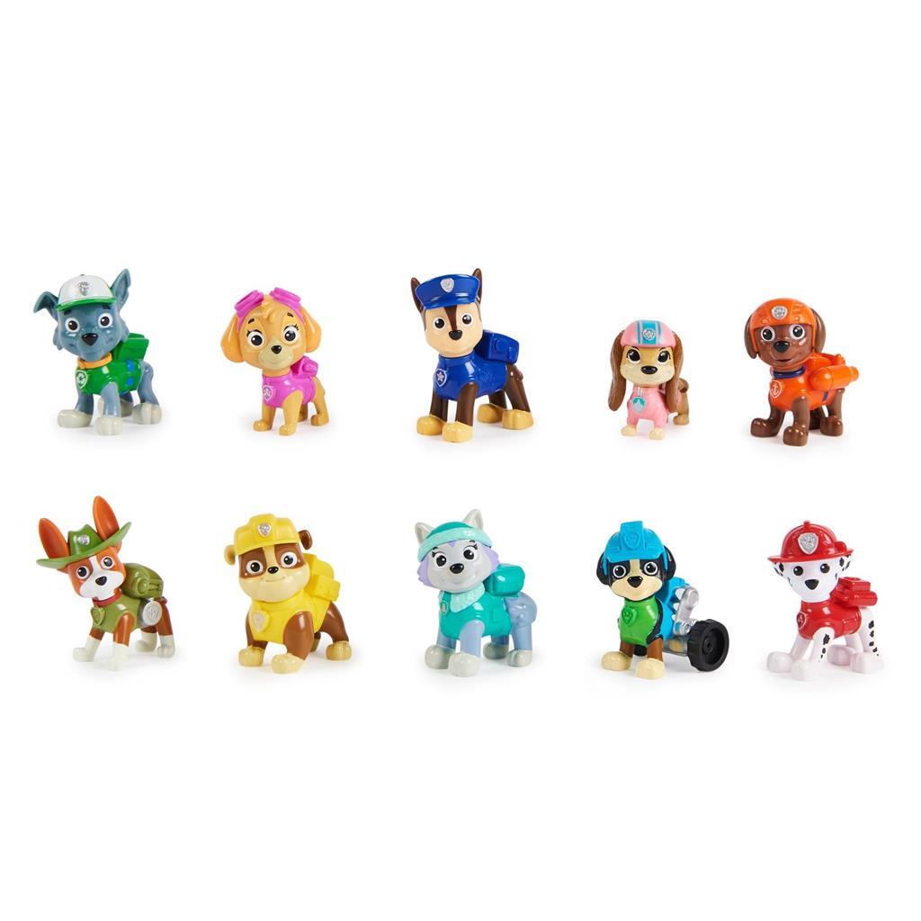 Set regalo Paw Patrol con 10 personaggi