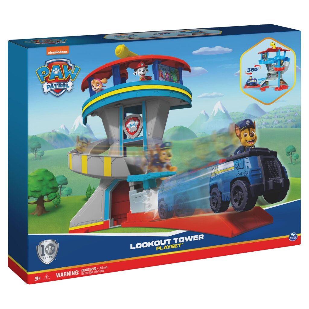 SPIN MASTER Lookout Tower Headquarters Play Set