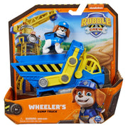 Rubble crew - wheeler’s kiepwagen met speelfiguur en beweegbare onderdelen - paw patrol speelgoed - afbeelding 1