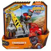 Rubble crew - charger’s kraanwagen met speelfiguur en beweegbare onderdelen - paw patrol speelgoed - afbeelding 1