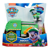 Camión de basura rocoso de la patrulla canina