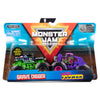 Monster high monster jam camion diecast 1:64 2 pezzi assortiti