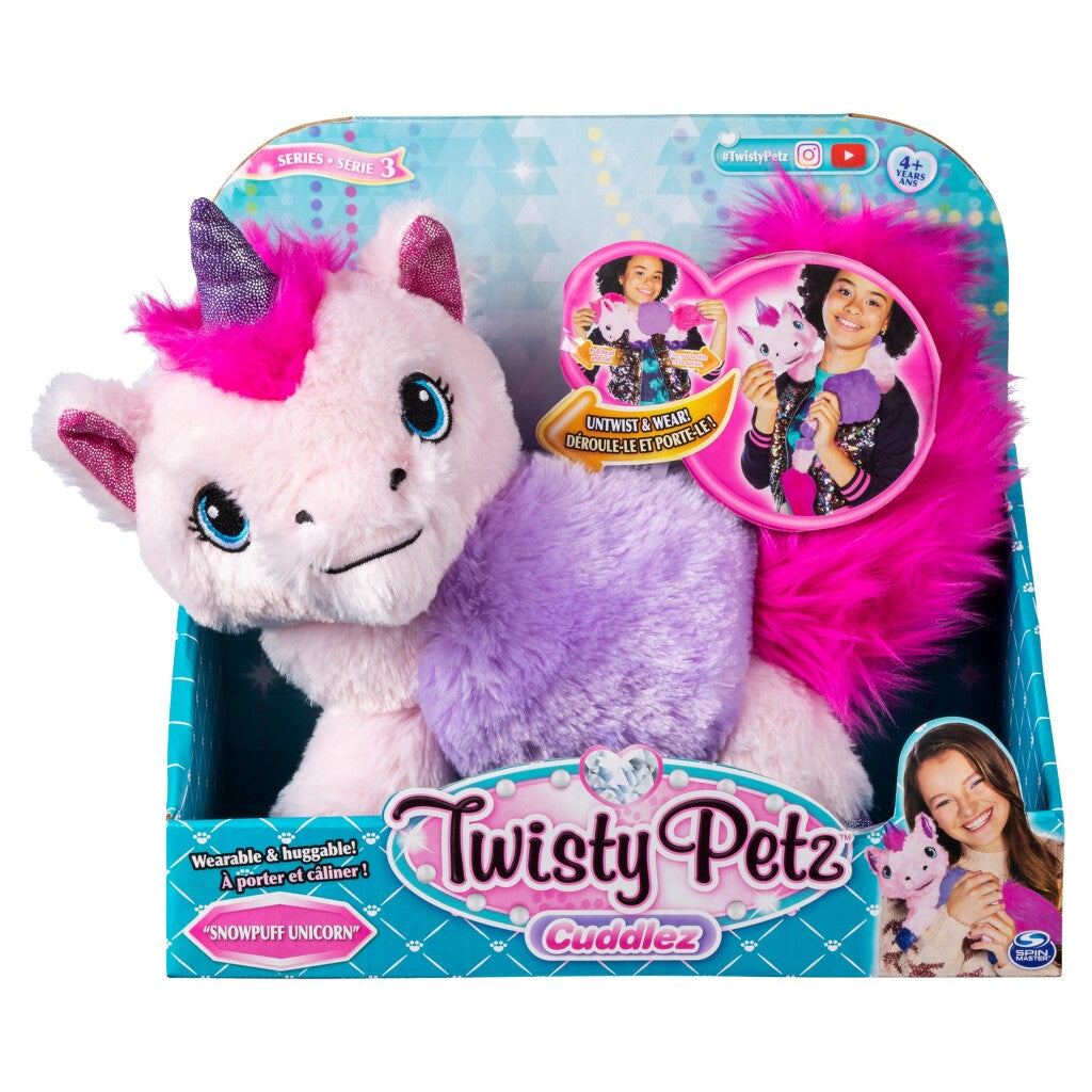 Spin Master Spin Twisty Petz Unicornio Cuddly Cuddle