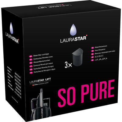 Laurastar Laurastar 2910082034 Anti Lime Party per filtro dell'acqua 3 pezzi