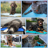 Noosli noosli mat cool -raffreddamento per cani e gatti 50x90 cm blu marino