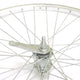 Rueda trasera 26 x 1.75 1.95 con Remubaaf Zac 19 Favorit Rim - Plata