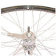 Rear wheel 28x1 1 2 black, KT Remnaaf, Spaak 13, Westwood profile aluminum rim.