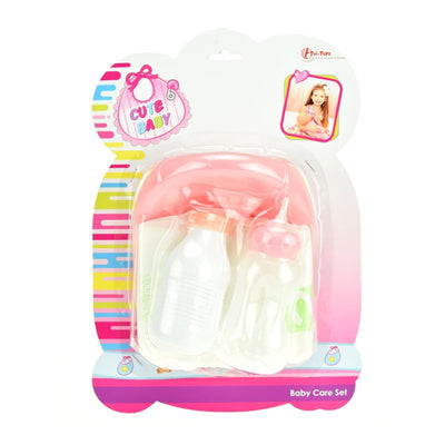 Barattolo toi-toys, bevendo bottiglia e pannolino per ragazze bambole