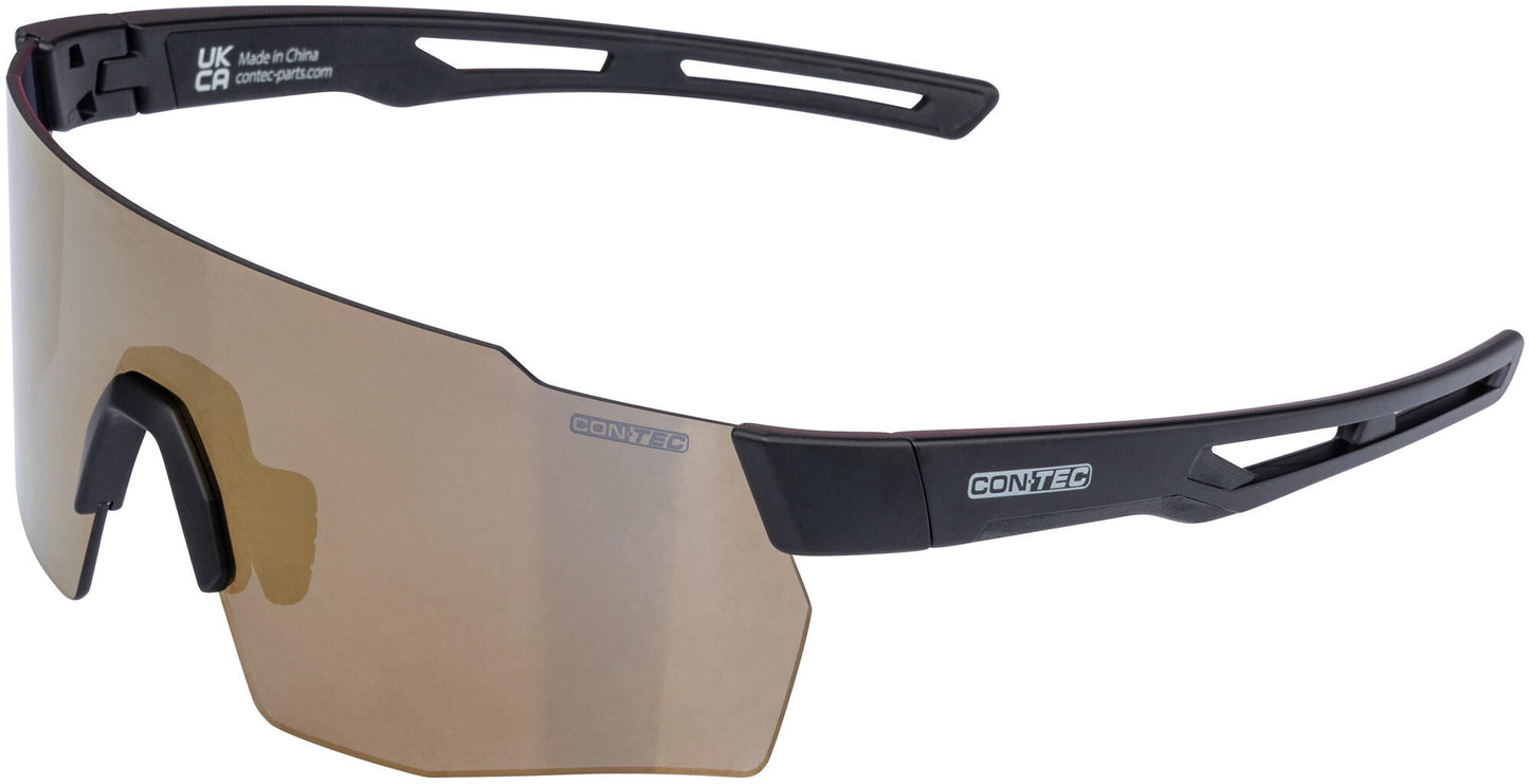 Contec CT Glasses Pulse Matt Black Gold