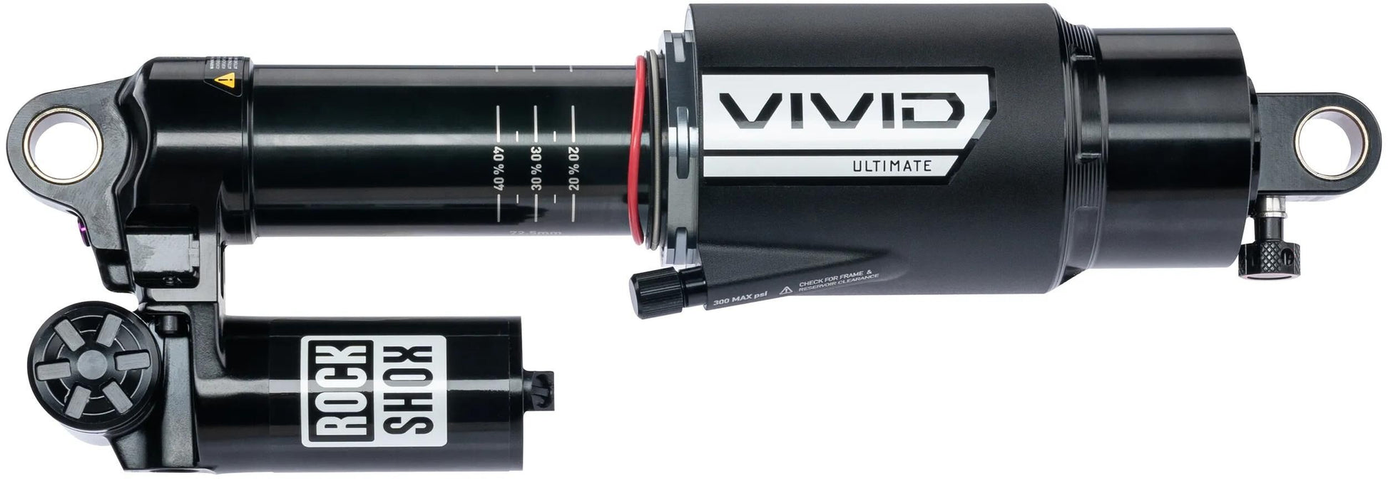 Rockshox schokdemper vivid ultimate dh rc2 rear shock rs vivid ult. dh rc2 250 x 72,5mm