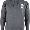 Excelsior sweatshirt met capuchon hoodie hoddie size xl dark heather