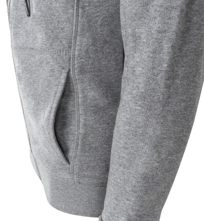 Contec sweat-jas met capuchon bright ct zip hoodie zip bright size, xxl light grey