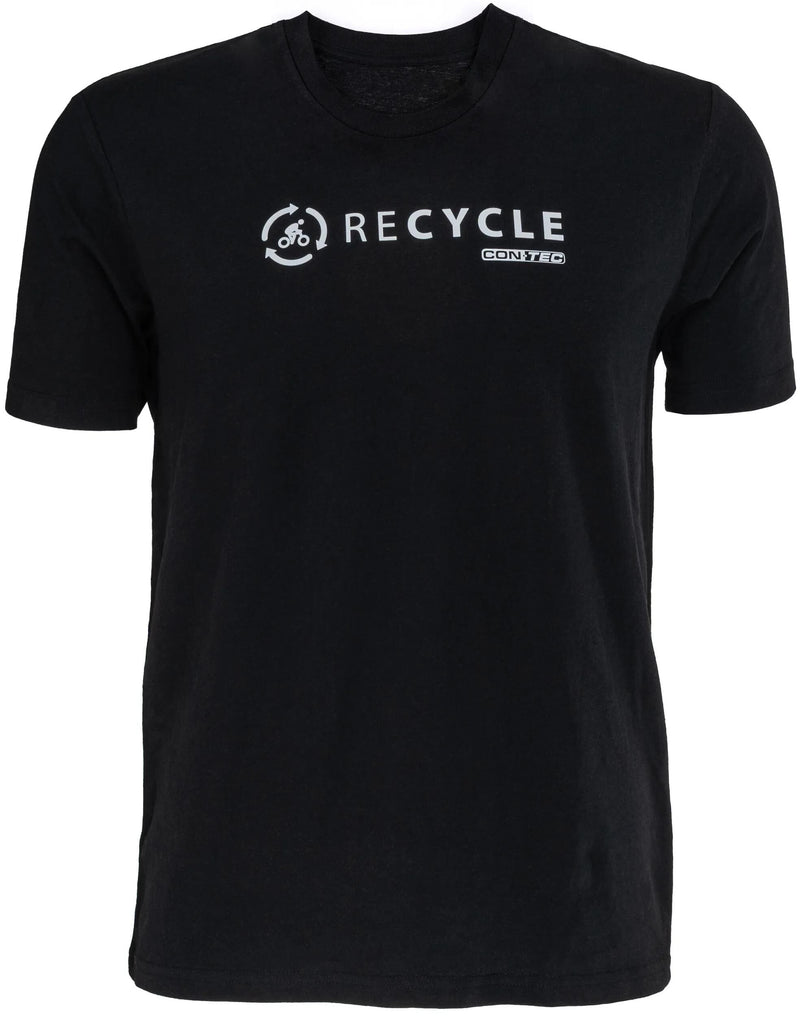 Contec t-shirt re.cycle ct t-shirts re.cycle black gr. l