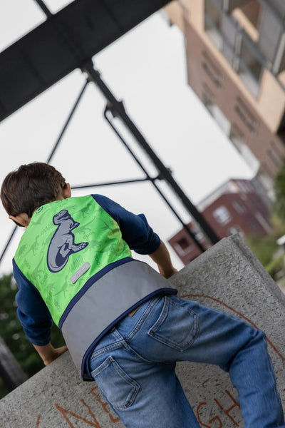 Wowow gilet per bambini zippy verde s