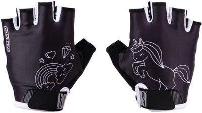 Contec kinderhandschuh unicorn ct glove unicorn black white - m