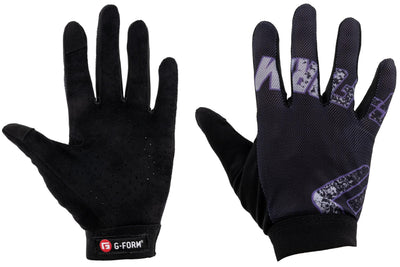 G-form gloves tempo youth glove tempo youth size s m black purple
