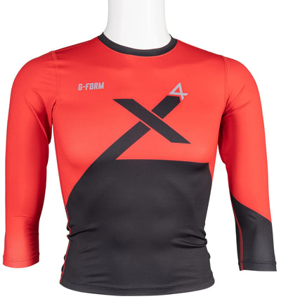 Maglia lunga G-form Youth Pro-X4 Maglia a braccio lungo Youth Pro X-4 L XL Rosso bl