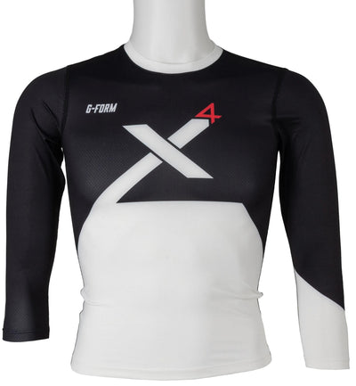 Maglia lunga G-form Youth Pro-X4 Maglia a braccio lungo Youth Pro X4 S M BL Bianca
