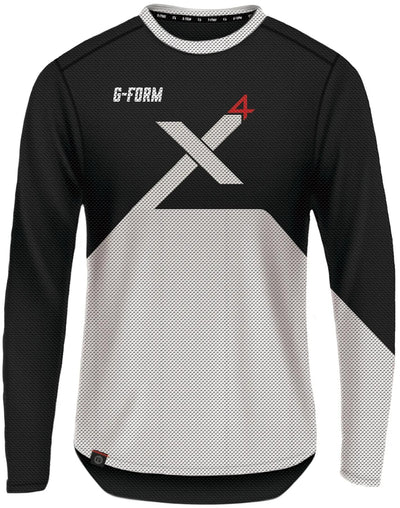 G-forma Longarm Shirt Pro X-4 Size L nero bianco