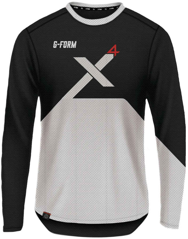G-form-longarm shirt pro x-4 size l negro blanco