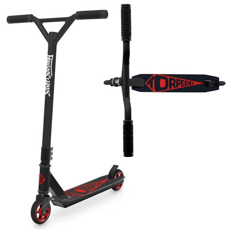 Surf strefing strefing surf de torpedo paso de aluminio rojo negro