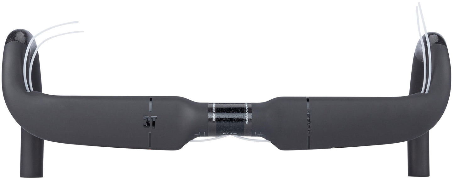 Manillar de carreras 3t aeroflux ltd barra de carretera aeroflux ltd 400mm