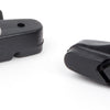 Rembins voladizo 55 x 12 mm negro 2 piezas