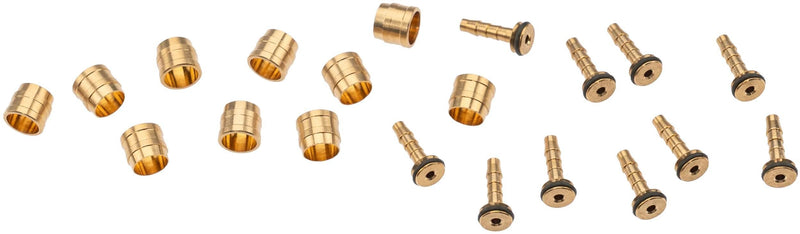 Kit tubi freno Trp set perni oliva 5,5 mm 10 pz.
