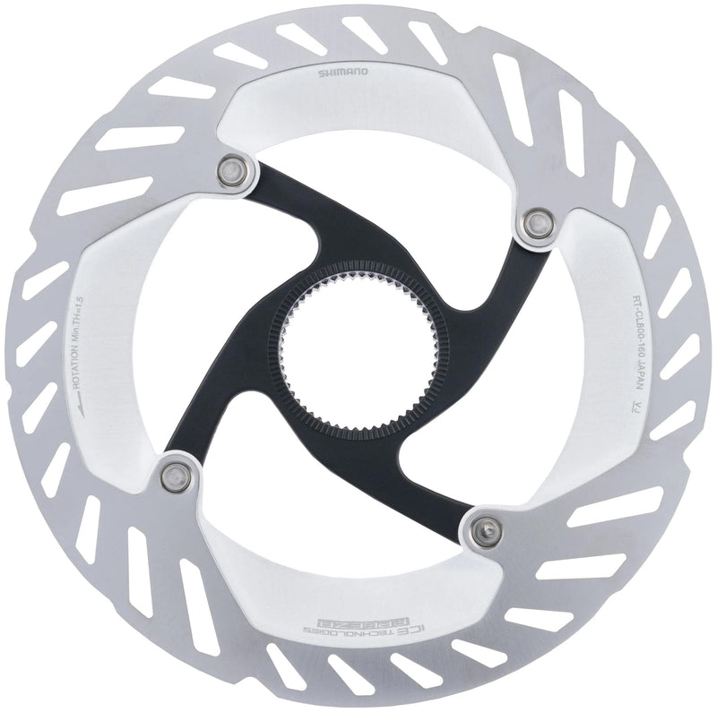 Shimano remschijf rt-cl800 shim.brake rotors ult. xt 160mm int cl800 cl int