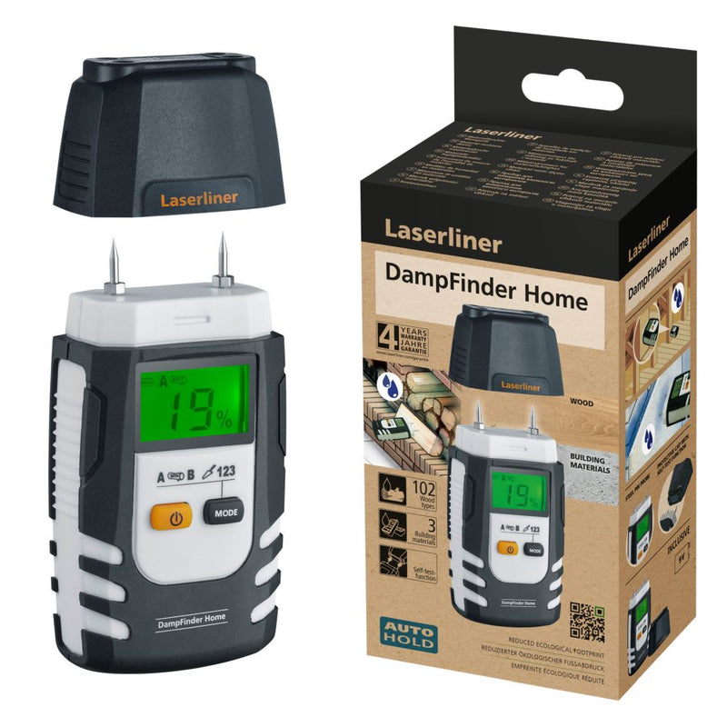 Laserliner dampfinder home materiaalvochtmeter - 082.013e