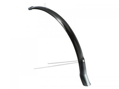 Snello Front Fender 28 pulgadas 46 mm de negro